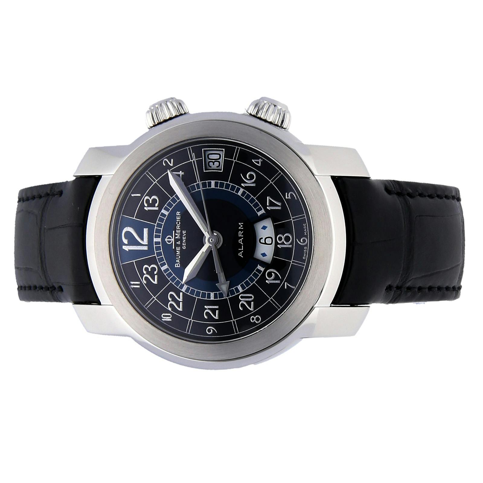 Baume Mercier Capeland GMT Alarm MOA08084 Govberg Jewelers